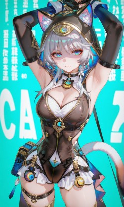 赛菲尔 崩坏星穹铁道 二次元少女 ai绘画