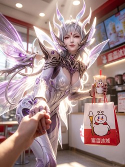 宇宙恶霸的七日旅行 星幻王 溟莲之主 吞噬星空 蜜雪冰城奶茶 动漫照进现实