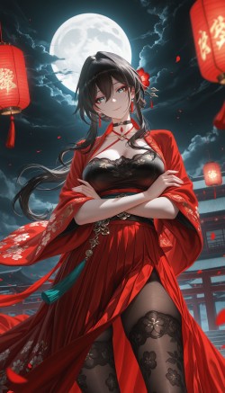 中式嫁衣×星穹铁道，请选择你的新娘子！阮梅 卡芙卡 国风 崩坏