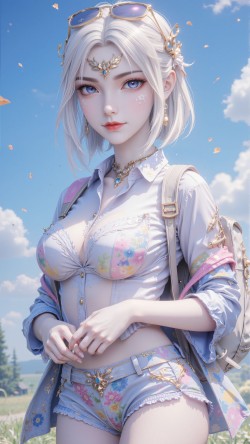 好小的千仞雪 国漫女神美女壁纸 斗罗大陆动漫