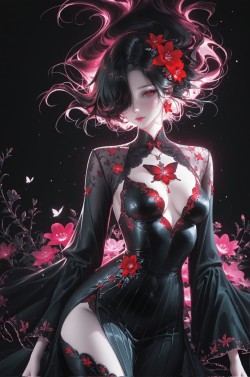 二次元角色设计美图分享 不一样的美感高清壁纸