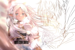 芙莉莲 菲伦 动漫动画 日漫电脑桌面壁纸