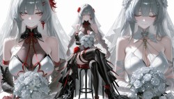 鸣潮 费洛洛 婚嫁 AI制作 游戏电脑壁纸桌面