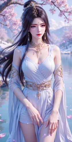 凡人修仙传-紫灵美如画#国漫女神 #高清壁纸 #国漫美女