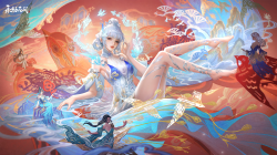 永劫无间 蓝梦 高清壁纸 美女壁纸 游戏