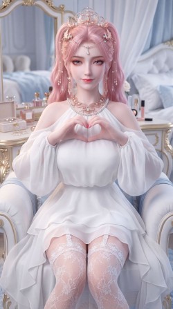 动漫壁纸粉色系“纵然命如朝华，转瞬即夭；我亦要化作这九重天上最绝然的霜雪，凝住万古不灭的乾坤。”-楚夭凝