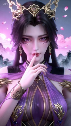 司妙玲4k超高清质感壁纸 百炼成神动漫美女 国漫性感女神