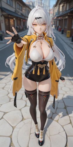 艾莲 仪玄 AI二次元壁纸 绝区零