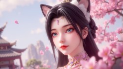 【6P】完美世界 新版天狐仙子。#动漫 #国漫女神 #壁纸