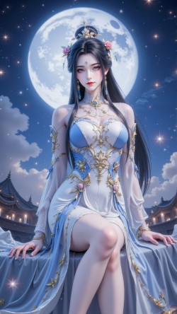 诛仙3 御姐版陆雪琪唯美壁纸 高清原图 国漫女神 美女壁纸图片