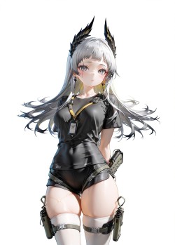 明日方舟小鸟 肉肉腿 可爱 丝袜白丝大长腿