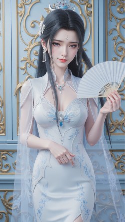 诛仙3 旗袍陆雪琪 嫉妒张小凡 国漫女神美女古风动漫壁纸图片