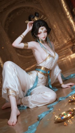 古风美人 古装二创 异域风情 手机壁纸