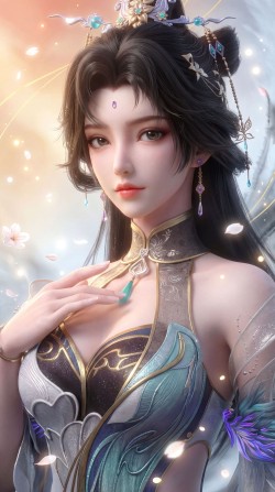 百炼成神 慕茗雪 国漫女神 手机壁纸 唯美风格