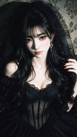 写实 国漫壁纸 动漫美女 凡人修仙传 燕如嫣姑娘 如烟大帝 黑色连衣裙