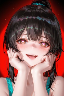 二次元女孩 近脸病娇可爱 手机壁纸大全