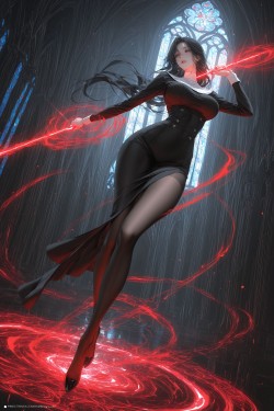 修女 二次元 动漫美图 御姐 手机壁纸