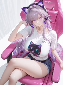 室内派 大黑塔 二次元 崩坏星穹铁道 御姐 甜妹