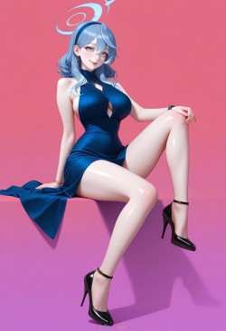 天雨亚子 二次元 蔚蓝档案