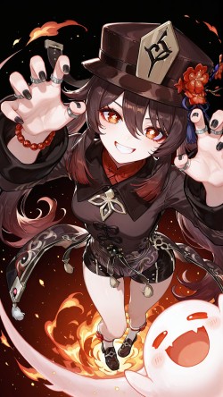 #胡桃 #原神 #原神胡桃 #米哈游 #Ai绘画