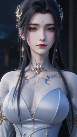 诛仙陆雪琪4K超清壁纸 国漫女神壁纸 脸部细节拉满 御姐