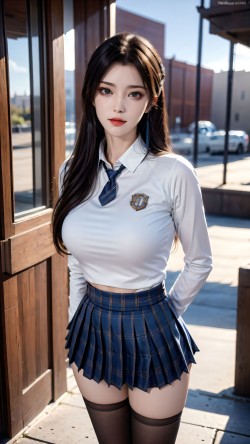 怎么甘心做朋友，再看一眼还是想拥有。#国漫女神 #斗破苍穹动漫 #云韵 #JK制服 #动漫美图壁纸