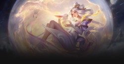 王者荣耀 寒月公主 嫦娥 银色的神，祂心中并不冷。