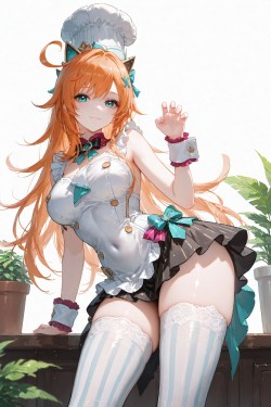 二次元少女美图 原神 爱可菲