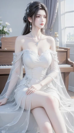 诛仙陆雪琪超清壁纸动漫国漫女神壁纸 纯白单纯