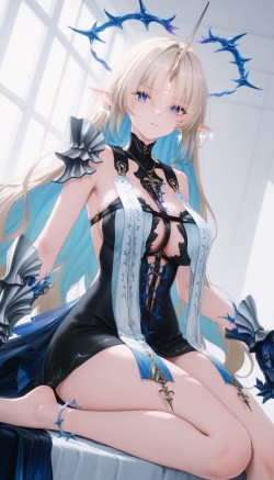 芙露德莉斯 玫瑰 荆棘。#鸣潮  #芙露德莉斯 #卡提希娅 #二次元 #壁纸