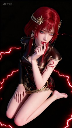 《百炼成神》新出的红发角色朱绾也太妖了！谁才是红发天花板？