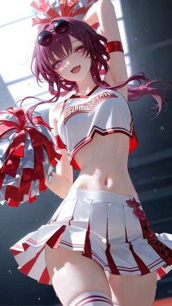 二次元游戏 拉拉队 崩坏星穹铁道 镜流 流萤 知更鸟 卡芙卡 美女壁纸图片