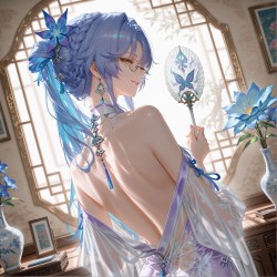 头像，这背不纹个声痕说不过去了。长离 坎特蕾拉 弗洛洛 赞妮 露背