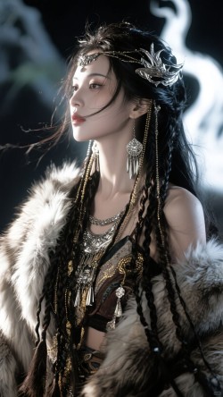 不思量,自难忘。异域风 壁纸推荐 背景图 ai绘画生成