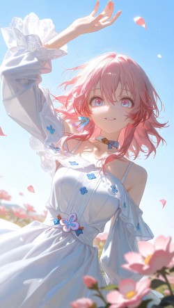 我会在花海中等你 崩坏星穹铁道 停云 流萤 三月七 镜流