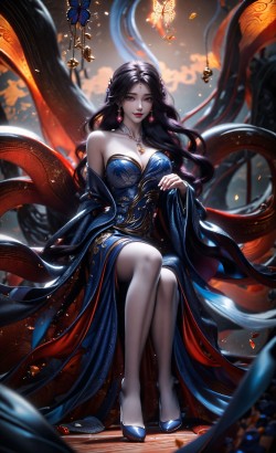 高清壁纸 国漫女神 完美世界 云曦 美图分享