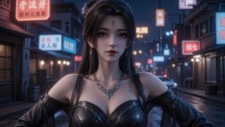 【5P图集】诛仙小白暗黑元素冷艳版。#国漫 #国漫女神 #壁纸 #诛仙 #小白