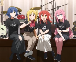 孤独摇滚 后藤独 伊地知虹夏 山田凉 喜多郁代 电脑壁纸