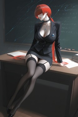 夏尔米 OL穿搭 二次元 拳皇 手机壁纸 丝袜