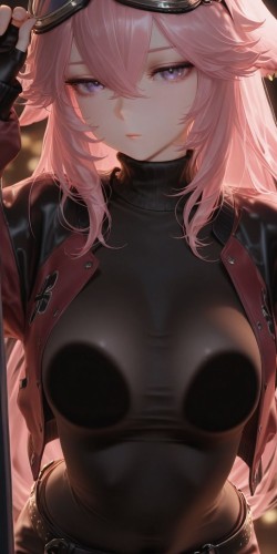 二次元游戏人物原神八重神子 ai绘画