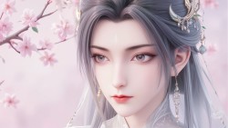 陆雪琪粉黛特写：从发丝光影到唇釉渐变。