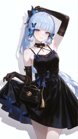 #原神 #神里绫华 #ai绘画