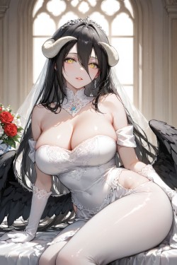 二次元美图 overlord 雅儿贝德 不死者之王