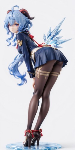 原神 甘雨 二次元游戏壁纸 手办