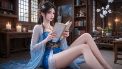 今天是看书的清漪。#国漫 #国漫女神 #壁纸 #完美世界 #清漪