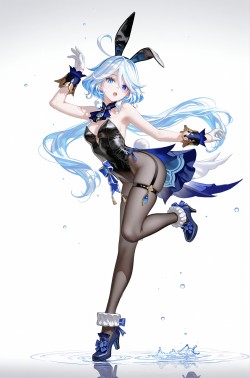 百变可爱芙芙 芙宁娜 原神 立绘 二次元壁纸