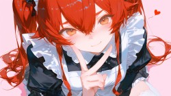 女仆白丝艾莉丝纯享版 无职转生同人图 aicg绘画 电脑壁纸桌面背景