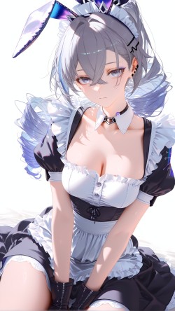 银狼也很可爱呢 崩坏星穹铁道角色 女仆装休闲装二次元游戏美女壁纸