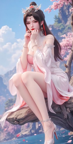 仙逆-柳眉 新建模#高清壁纸 #国漫美女 #肤白貌美