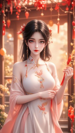 红红火火 完美世界 #火灵儿 #国漫 #壁纸